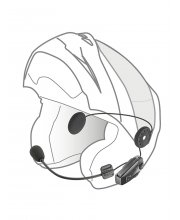 Interphone Ucom 8R Twin Bluetooth Motorcycle Headset at JTS Biker Clothing